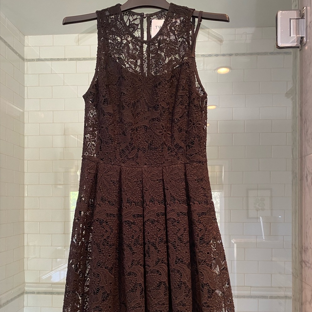Twilley Atelier black lace dress xs